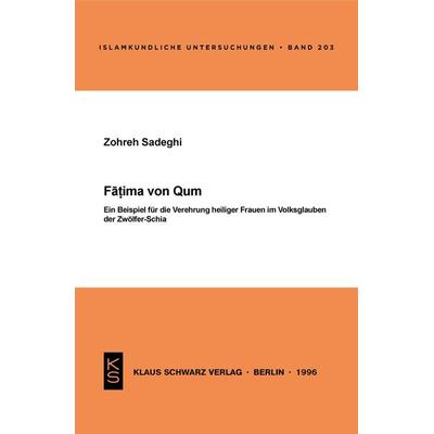 Fatima von Qum, Taschenbuch von Zohreh Sadeghi, De Gruyter, 978-3-87997-255-5