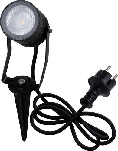 Heitronic PASAS 500031 LED-Außenstrahler LED fest eingebaut 6W LED Anthrazit