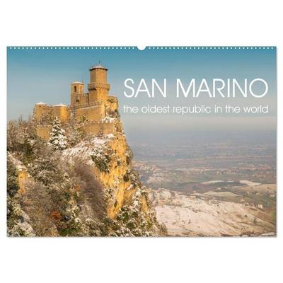 San Marino The oldest Republic in the world (Wall Calendar 2027 DIN A2 landscape), CALVENDO 12 Month Wall Calendar