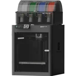 Bambu Lab P1S Combo (256 x 256 x 256 mm), 3D Drucker, Schwarz