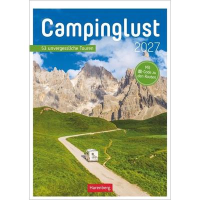 Campinglust Wochen-Kulturkalender 2027 - 53 unvergessliche Touren