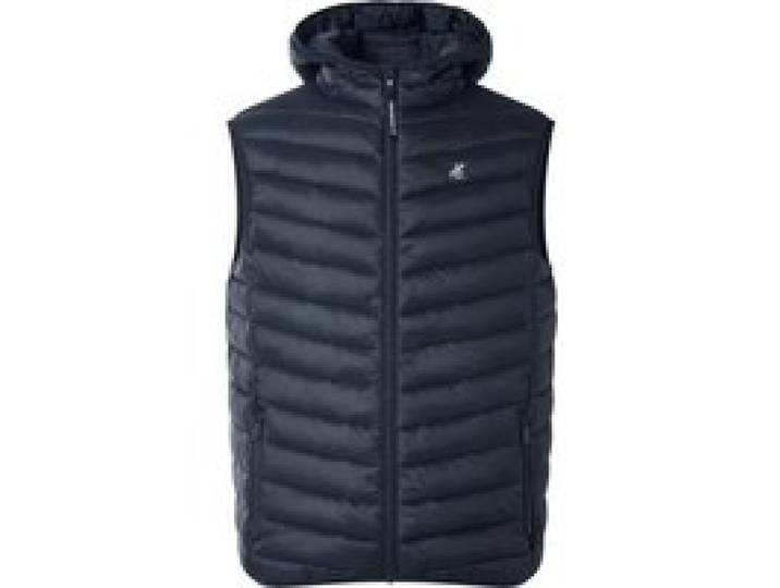 ESMARA MEN U.S. Grand Polo Gilet matelassé pour homme (bleu marine, M)