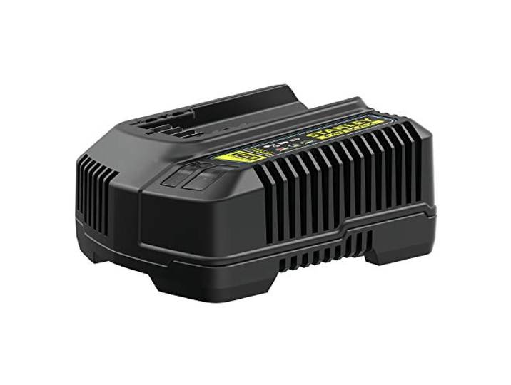 STANLEY FATMAX SFMCB14-QW V20 4A (18V) snelle acculader voor V20-batterijen, zwart