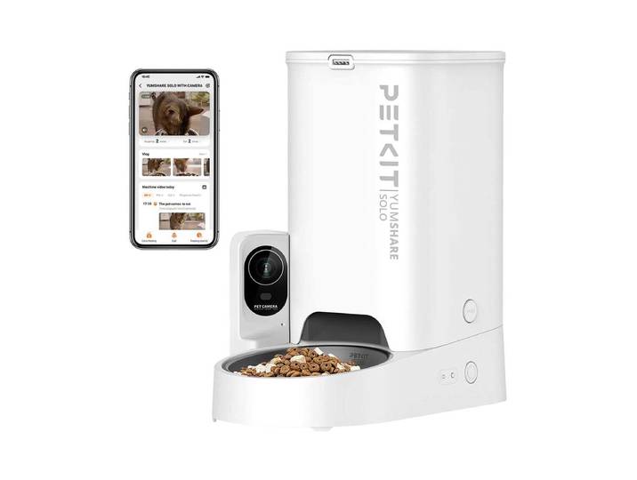 PETKIT YUMSHARE Solo Smart Futterautomat mit Kamera