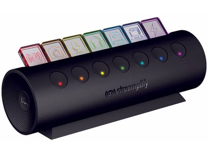 Streamplify HUB CTRL 7 Slot schwarz - SPUH-HC71217.11 – Gaming Zubehör