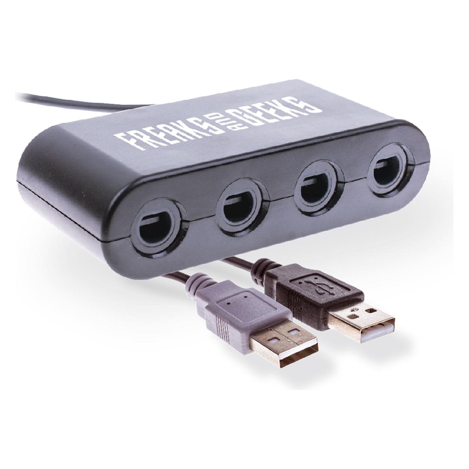 GED Adattatore 4 Gamepad Gamecube per Wiiu e SWitch (PC, Switch, Wii U) (290026C)