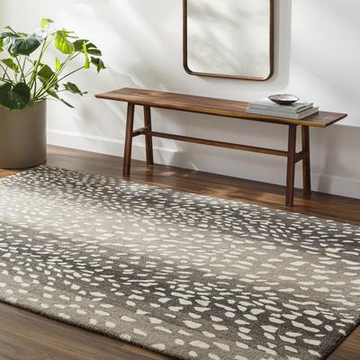 Livabliss Katerina Handmade Modern Animal Print Wool Area Rug