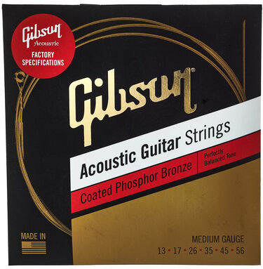 Gibson Coated Phosphor Bronze Medium