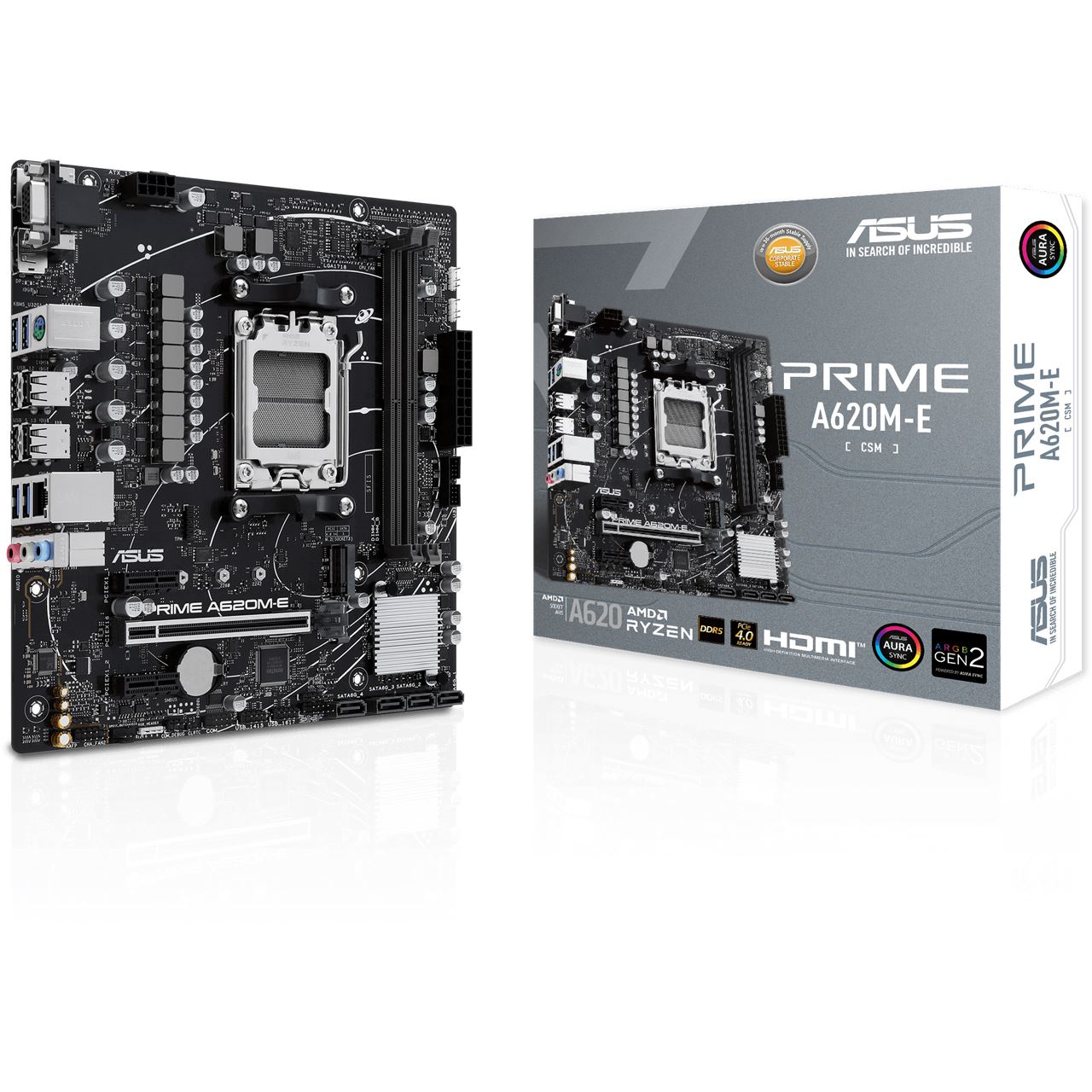 Asus Prime E-CSM AMD A620M So.AM5 DDR5 µATX Retail