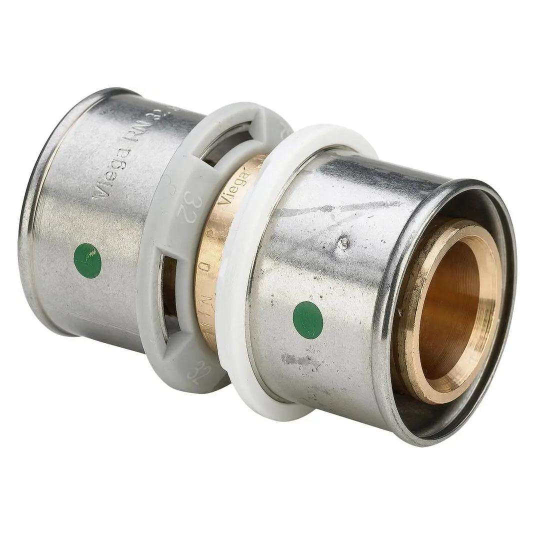 Viega Sanfix Fosta Sanfix P-Übergangskupplung, d 32mm Rotguss Modell 2115.9 (586720)