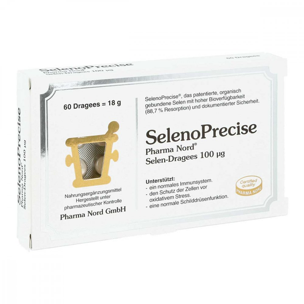 Pharma Nord Vertriebs GmbH Selenoprecise 100 [my]g Dragees 00449378