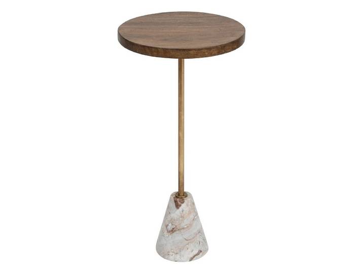ATMOSPHERA Beistelltisch 35.5x35.5x69.5cm rotbraun