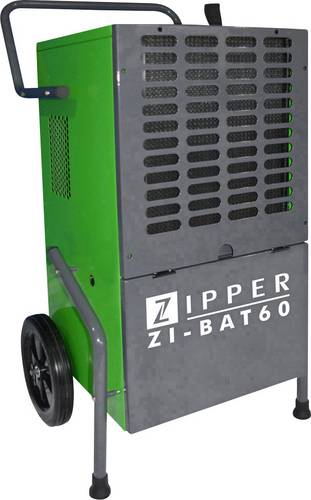 Zipper ZI-BAT60 Luftentfeuchter 80m² 1030W Grün, Grau