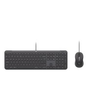 Logitech Signature Slim Wired Combo MK620 for Business Tastatur-und-Maus-Set full size USB-C QWERTY US International Graphite (920-013349)