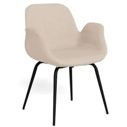 Actona Stuhl Beth Stoff Beige Sand