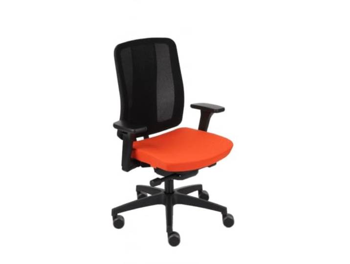 Ergonomischer Kinderdrehstuhl Note Orange mit Netz, 10-16 Jahren Dynamische Rückenlehne mit Flexi Move Technologie fördert gesunde Haltung. Mit Anti-Shock & atmungsaktivem Netz.