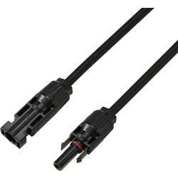 TRU COMPONENTS TC-13805736 Solarkabel Verlängerung 6.0 mm² 30 A Kabellänge 1 m
