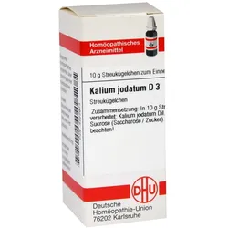Kalium Jodatum D 3 Globuli 10 g