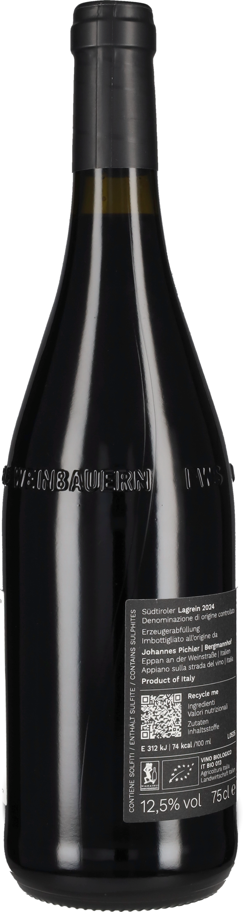 Lagrein Bergmannhof 2024