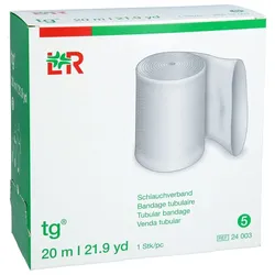 Tg Schlauchverband Größe 5 20 m weiß B2B Medical
