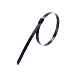 ABB YLS-16-300BC Ty-Met Edelstahlkabelbinder Ball-Lock Typ mit Kugelverriegelung 300x16mm,Edelstahl 316,Polyesterbesch.  - 50 Stück