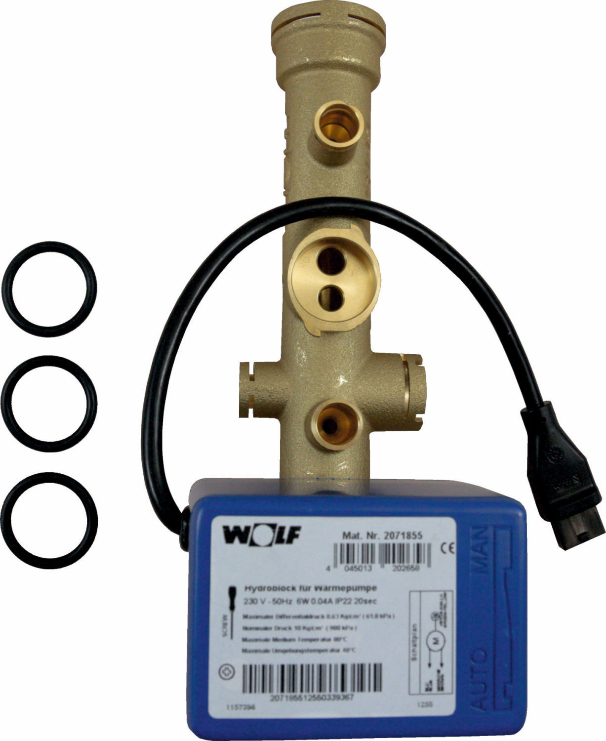 Wolf Hydroblock avec vanne 3 voies 207185599 pour BWL-1S
