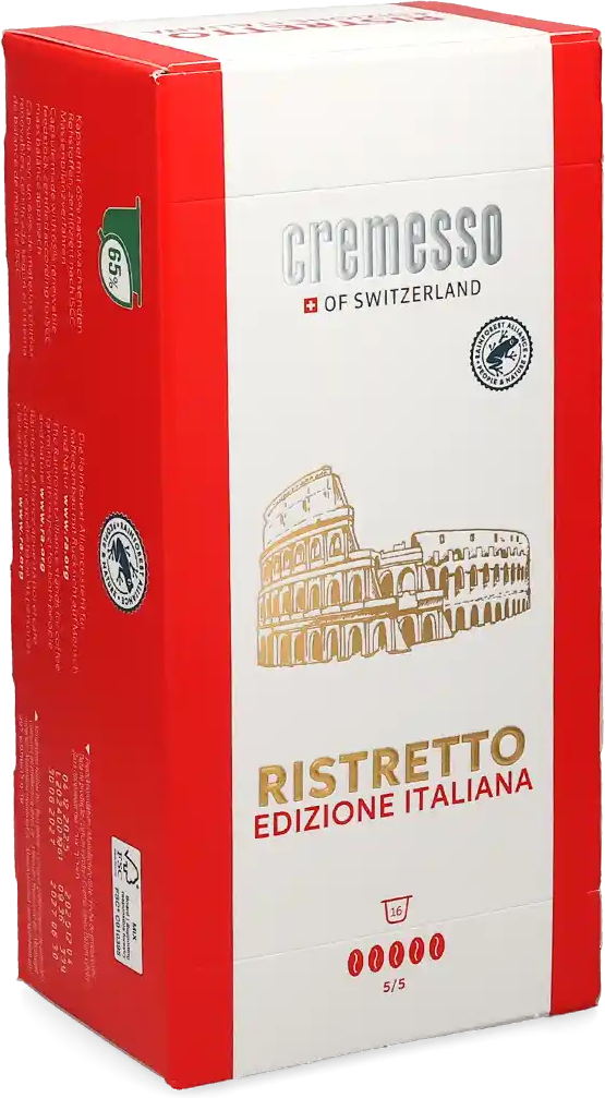 Cremesso   Ristretto Edizione Italiana - 16 capsules voor Cremesso