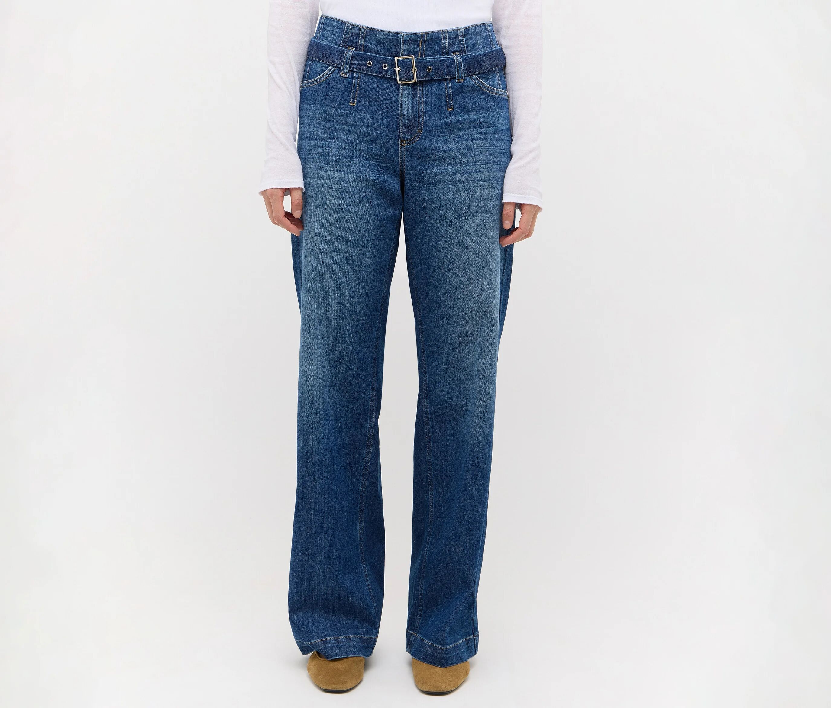 Angels Denim »Liz« Retro - Damen - Gr. 48 - blau