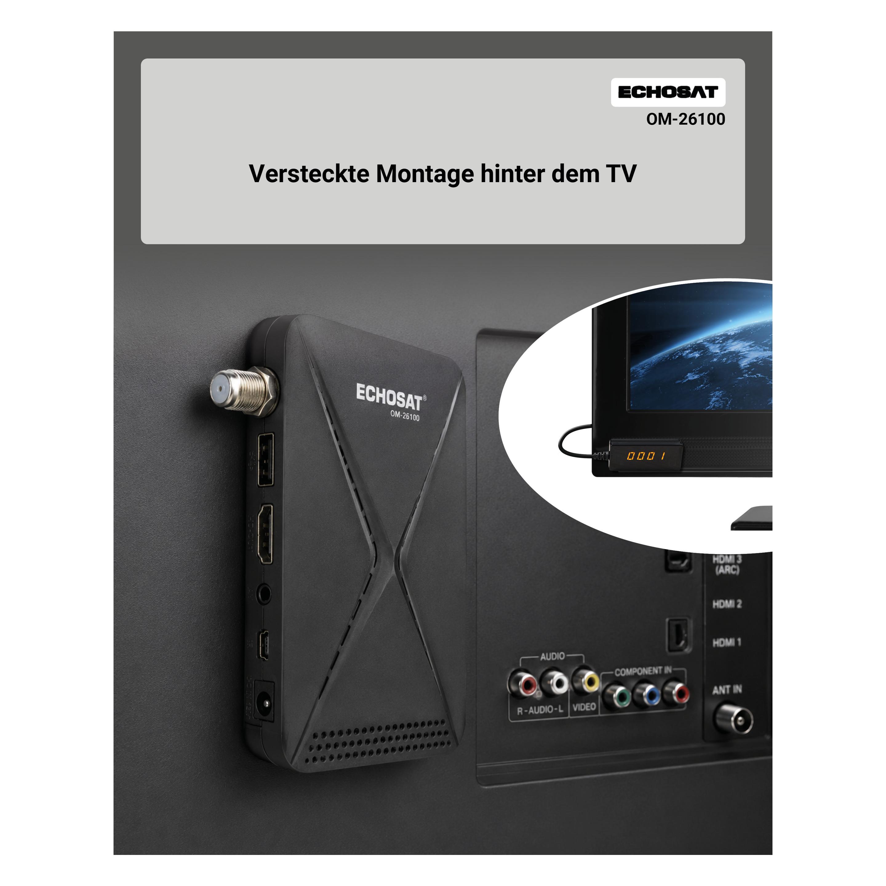 Echosat OM-26100 (DVB-S, DVB-S2) (201153)