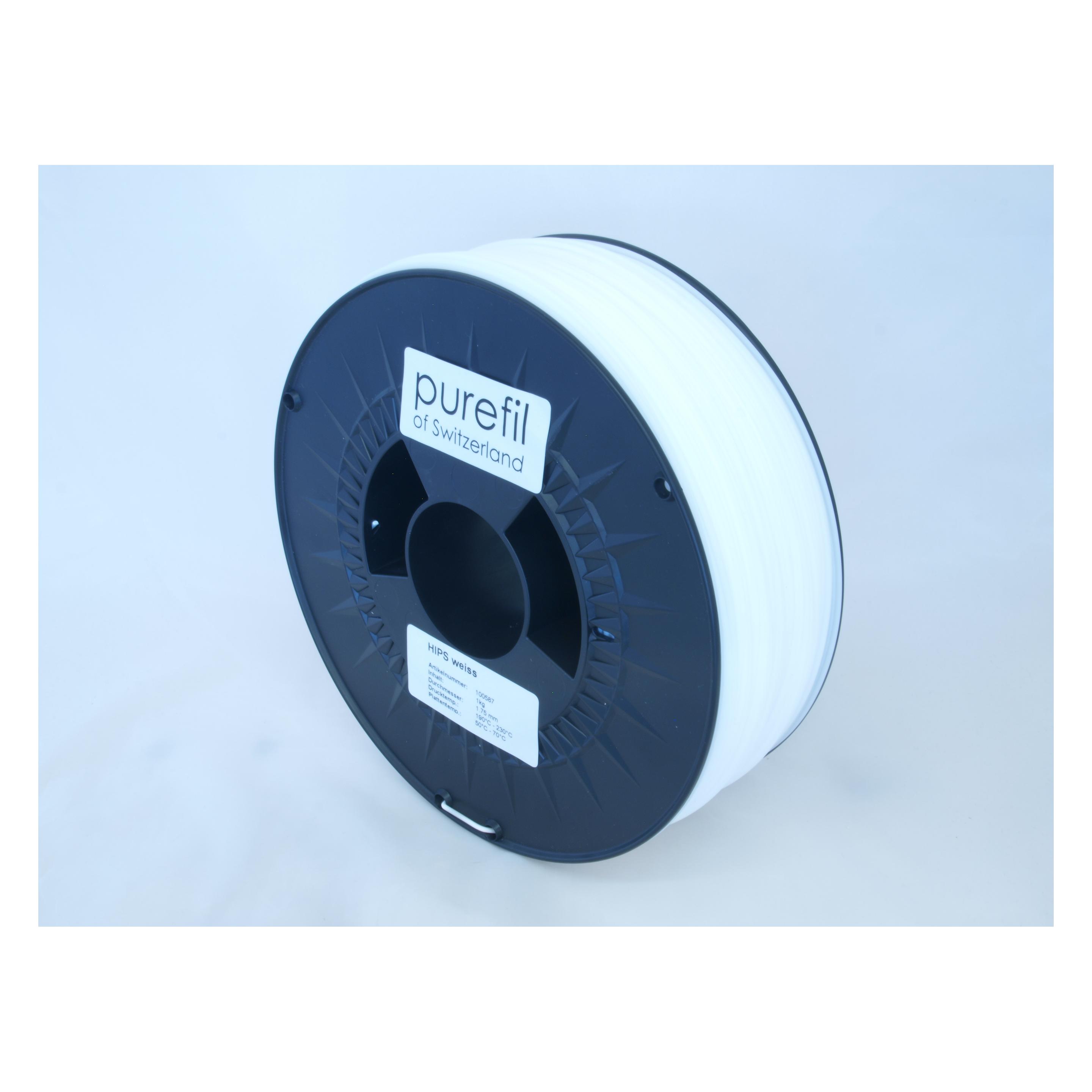 Purefil Filament (HIPS, 1000 g, 1.75 mm) (100587)