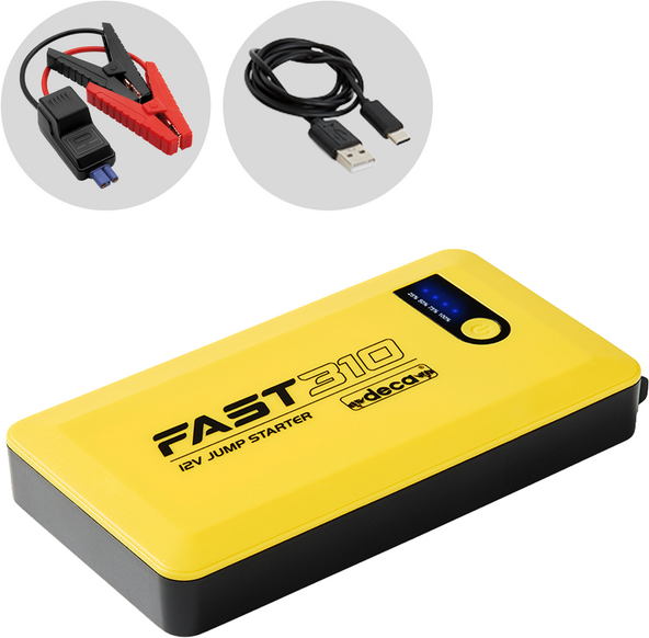 Deca Fast 310 - Starthilfegerät mit Lithium-Batterie - Power Bank - 12V