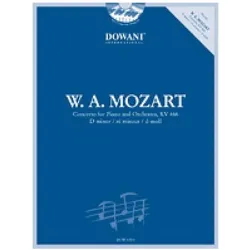 Konzert d-Moll KV466 Nr.20 für Klavier und Orchester (+CD) für 2 Klaviere Partitur und Solostimme, Fachbücher von Wolfgang Amadeus Mozart