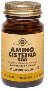SOLGAR IT. MULTINUTRIENT SpA Solgar Amino Cisteina 500, 30 capsule vegetali