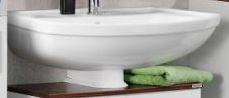 FACKELMANNGMBH Keramikbecken STAR 60 weiss, 61x18x48,5 cm 09148433