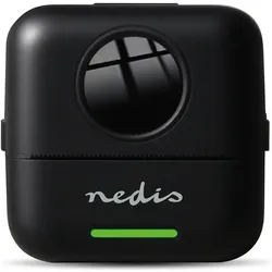 Nedis Printer White / Black Bluetooth 200 DPI Mobile Photography Black (Thermodirekt, Schwarz-Weiss), Drucker, Schwarz