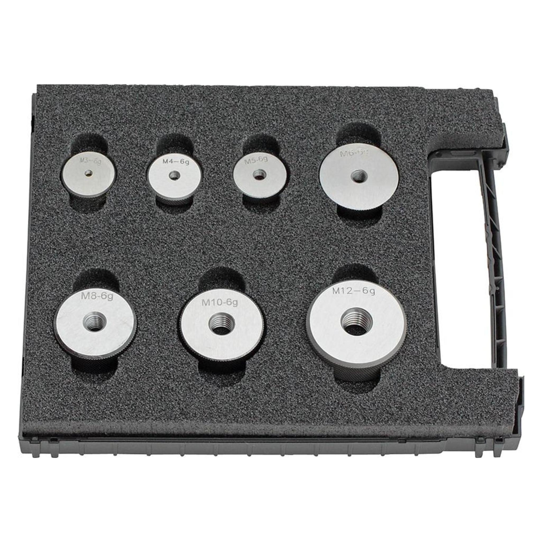 Fortis Gewinde Ausschusslehrring Satz Gewinde M3-M12 6g (4317784735728)