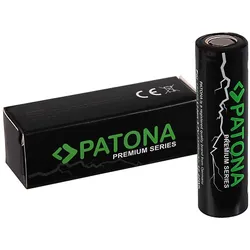 PATONA Premium 18650 Zelle Li-Ion Akku ungeschützt flattop 3,7V 3350mAh LG Zellen