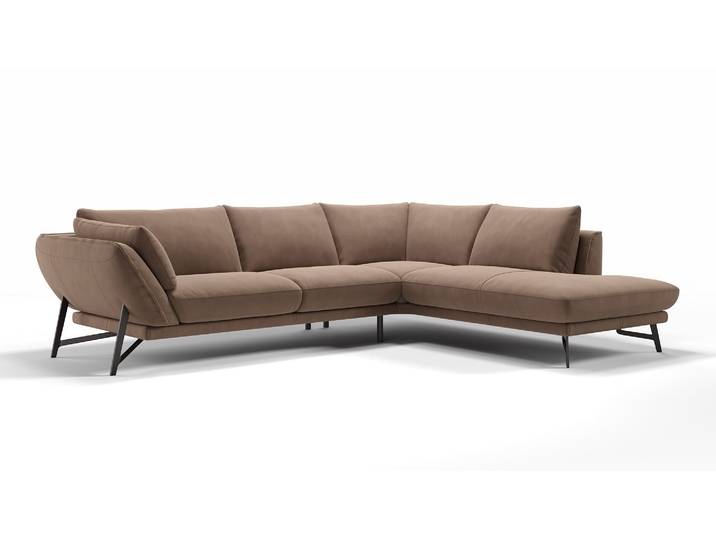 Stoff Eckgarnitur ESTELLA Designer Couch Eckcouch