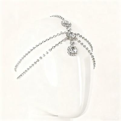 Samba Accessoires Elegantes Funkeln Strass Stirn Schmuckl Performance Kostüm