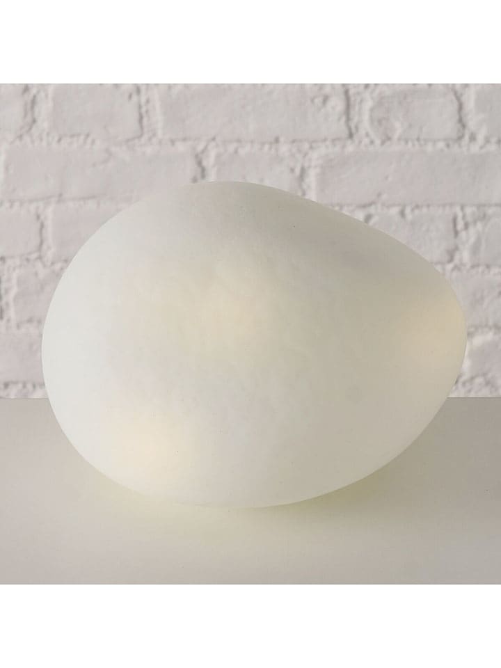 Boltze LED-Tischleuchte "Stony" in Weiß - (H)15 cm - onesize