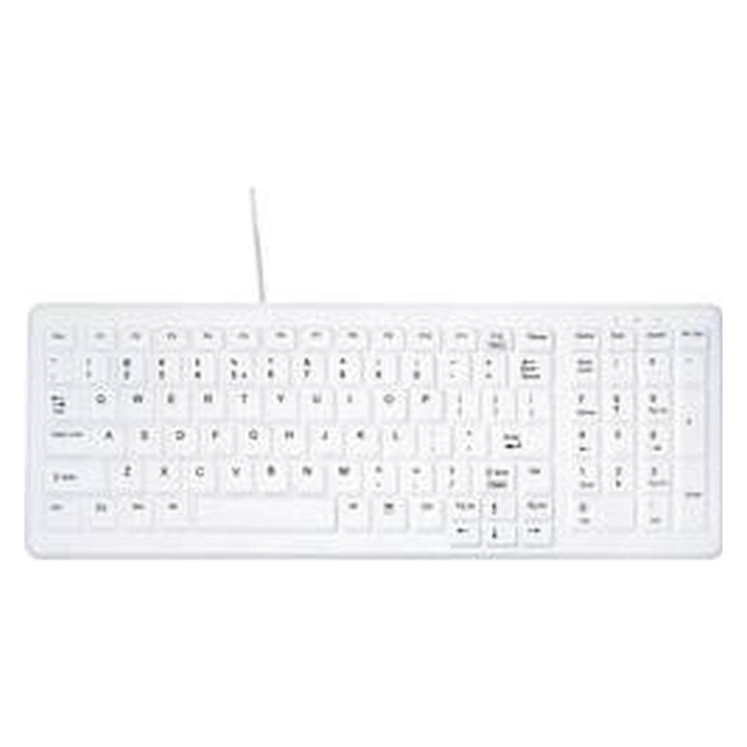 Active Key AK-C7000F-FU1-W/GE Tastatur RF kabellos + USB Weiss (DE, Kabellos) (AK-C7000F-FU1-W/GE)