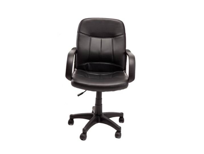 Fauteuil de Bureau - Présidentielle - Mod. Crono - Cuir Synthétique - Réglable en Hauteur - Design Contemporain
