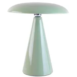 Beacon Lighting Akku-Tischleuchte Kinoko II Kunststoff Grün Jade