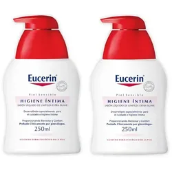 Eucerin Set Intimate Hygiene Wash Protection Fluid 2x250ml