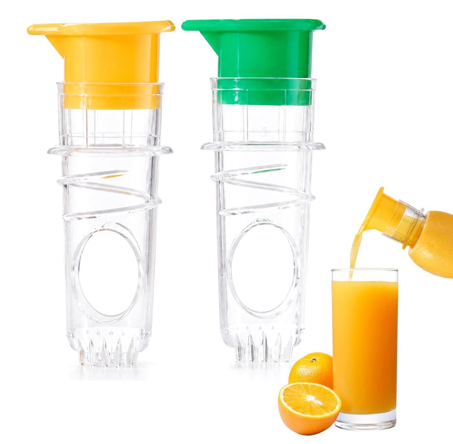 Dripio Handmatige Citruspers, 2 stuks, Kunststof, Spatwaterdicht