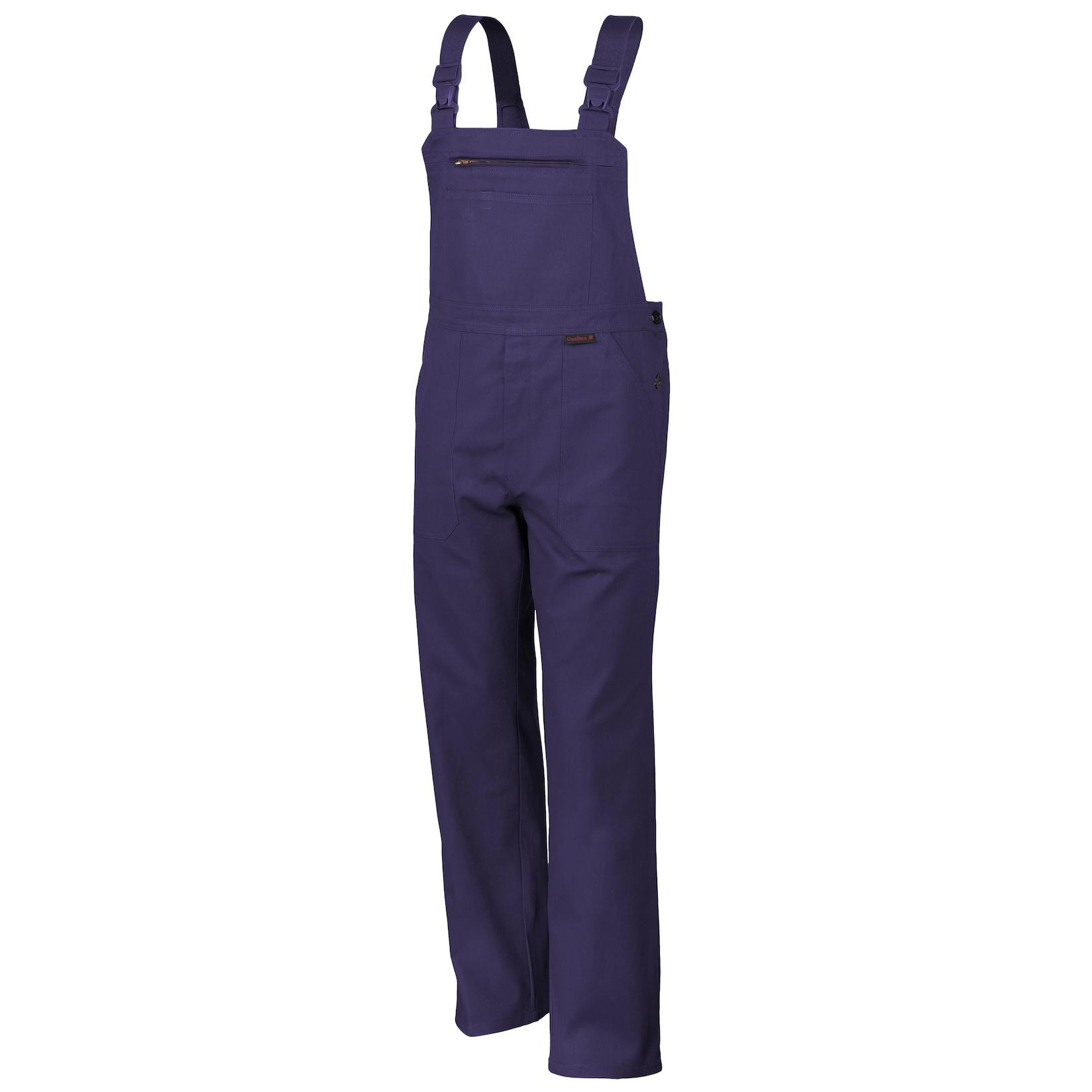 QUALITEX HIGH QUALITY WORKWEAR Latzhose classic hydronblau Herren: 90