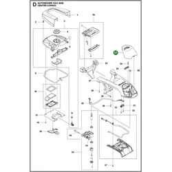 Original Husqvarna Abdeckung Linkarm für Automower 435X AWD
