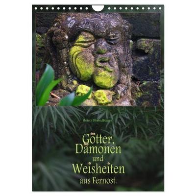 Götter, Dämonen und Weisheiten aus Fernost (Wandkalender 2027 DIN A4 hoch), CALVENDO Monatskalender