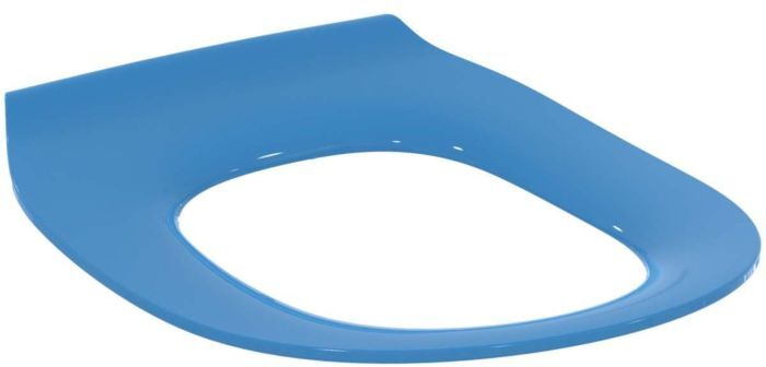 Ideal Standard 21 WC-Sitzring S454536 Scharniere Edelstahl, blau