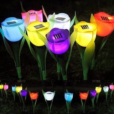 All Categories Goods LED Solar Tulip Flower Lights, Outdoor Garden Pathway Decor Lamp, Solar Powered Yard Lighting For Lawn And Walkway LED Solar Tulip Flower Lights, Outdoor Garden Pathway Decor Lamp, Solar Powered Yard Lighting For Lawn And Walkway